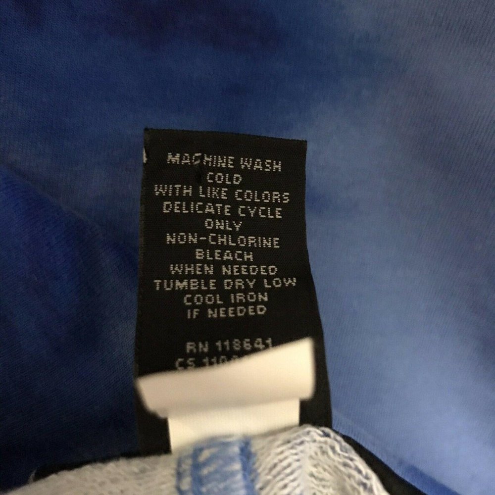 Lane Bryant Size 26 Capri Jeggings Blue Tie Dye - Picture 5 of 5